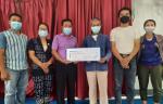 พิธีมอบเงินสนับสนุนกองทุนหลักประกันสุขภาพตำบลกกแดง