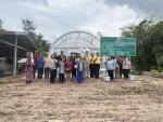พิธีส่งมอบตู้อบพลังงานแสงอาทิตย์  ให้ศูนย์ถ่ายทอดความรู้ให้ก